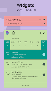 Everyday | Calendar Widget لقطة شاشة