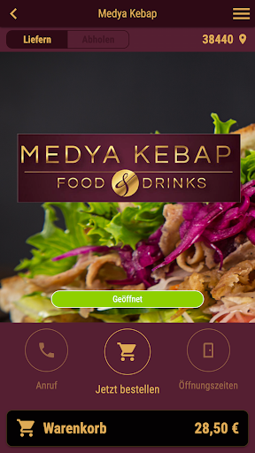Medya Kebap Lieferservice Screen 2