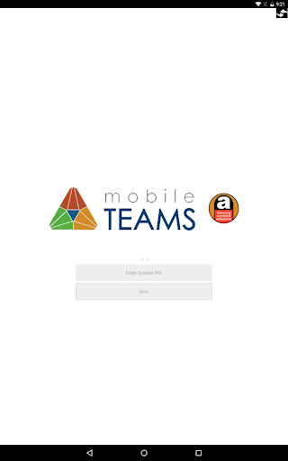 TEAMS Portal Screen 2