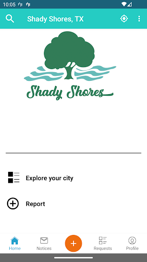 Android application Shady Shores Happenings screenshort