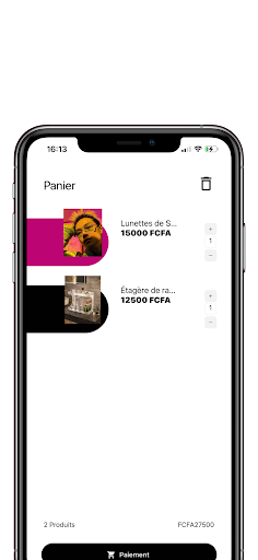 Android application MyEmpire - Shopping App screenshort