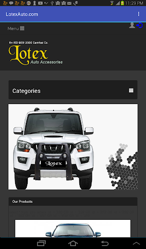 App screenshot