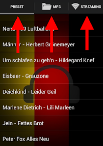 Screenshot 1 Aprender Alemán con Canciones android