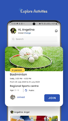 Android application Play Connect screenshort
