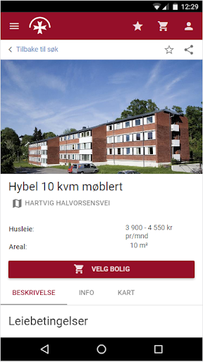 Android application Diakonhjemmet Bolig screenshort
