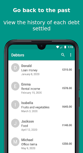 Debtors 2020 Screen 3
