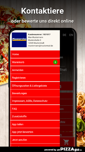 Pizzaservice Schwabhausen Schw Screen 3