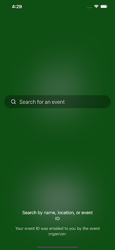 BP My Event Screen 2