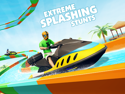 JetSki Water Slide Race Game 1.0 APK screenshots 9