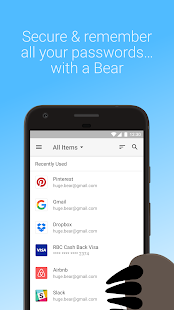 RememBear: Password Manager and Secure Wallet Screenshot