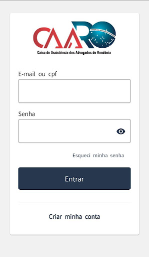 Credencial CAARO Screen 2