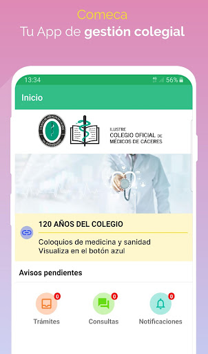 Android application Comeca screenshort