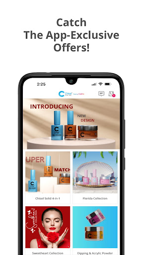 Android application Chisel Nail Arts screenshort