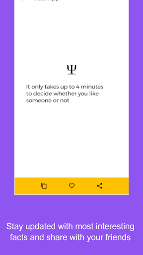 Psychological Facts Screen 3