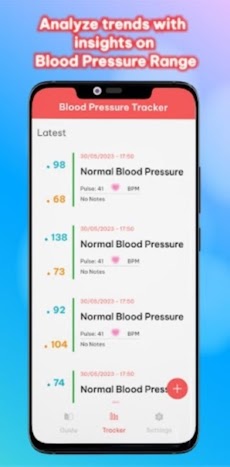 Blood Pressure Trackerのおすすめ画像2