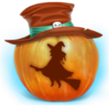 Happy Halloween Witch Theme icon