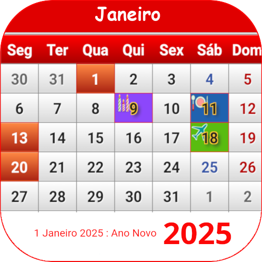 Cape Verde Calendário 2025