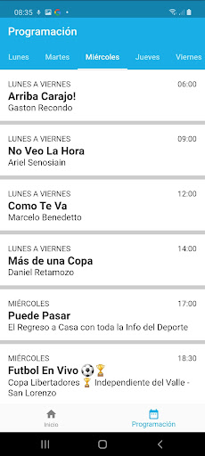 DSPORTS Radio Screen 3