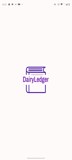 Android application DairyLedger screenshort