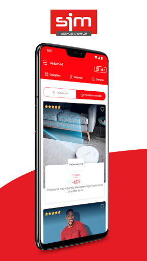 Android application SIM Agences d'emploi screenshort