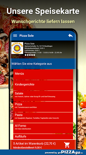 Pizza Sole Reutlingen Screenshot 4 - AppWisp.com