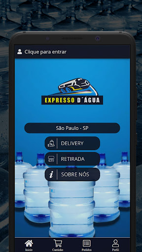 Android application Expresso D'Água screenshort