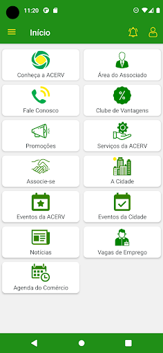 Android application ACERV Rio Verde screenshort