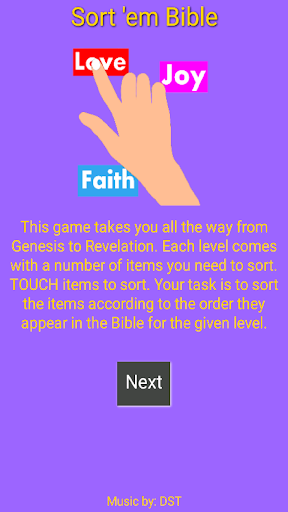 Bible Sorting Game 1