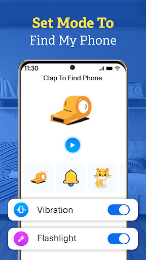 Find Phone by Clap - Whistle