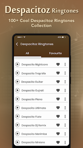 Ringtones of Despacito Screen 2