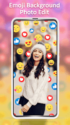 Emoji Background Photo Edit