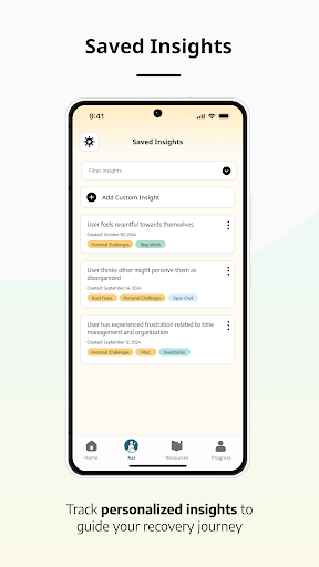 Screenshot of 12 Steps: Addiction Recovery