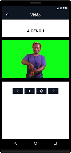 Ivory Coast Sign Language Screen 2