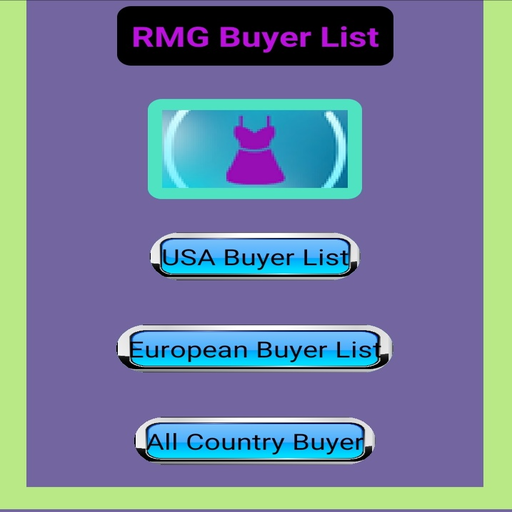 Android application Garments (RMG) Buyer List & In screenshort