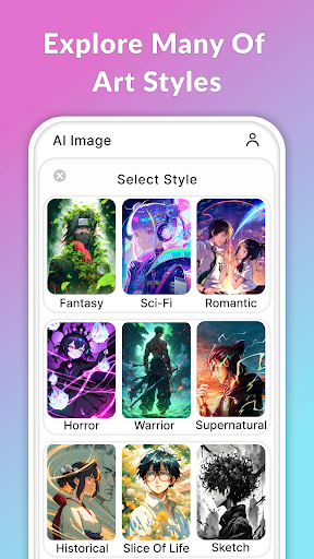 PixArt: Anime AI Art Generator Screen 3