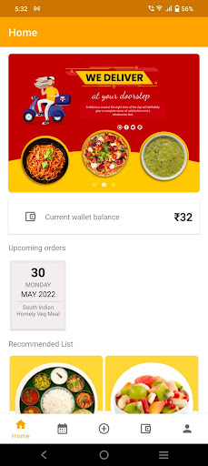 Android application Lunch Hour screenshort