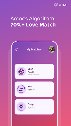 Amor: Local Matchmaking Dating Screen 2