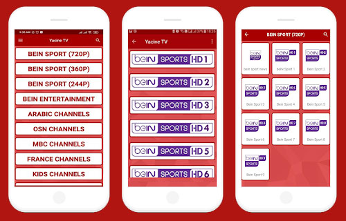 Yacine TV LIVE Football Tips -ياسين تيفي بث مباشر