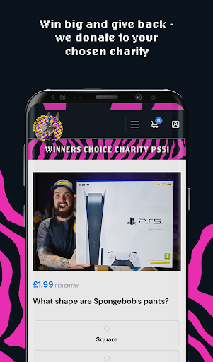 RaffledUp Screen 2