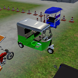 Tuktuk rickshaw parking games