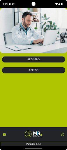 Android application MisRx screenshort