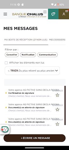 Banque Chalus Screen 3