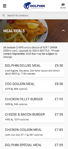 Dolphin Takeaway Screen 2