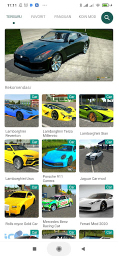 Car Mod Lamborghini Bussid