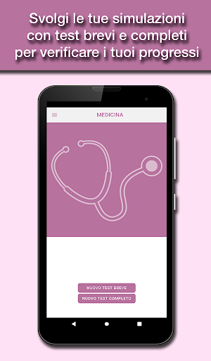 Android application Hoepli Test Medicina screenshort