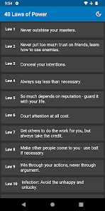Screenshot 6 48 Laws of Power Summary android