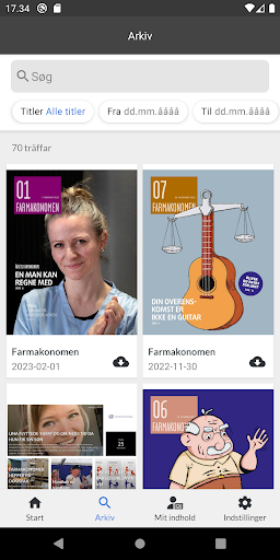 Fagbladet Farmakonomen Screen 2