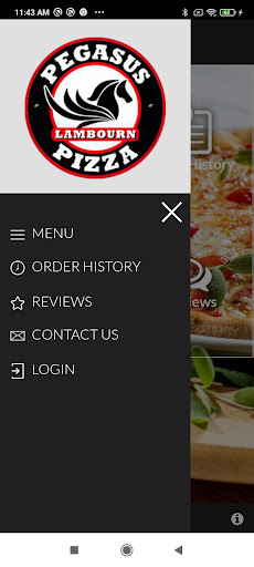 Pegasus Pizza Lambourn Screen 2