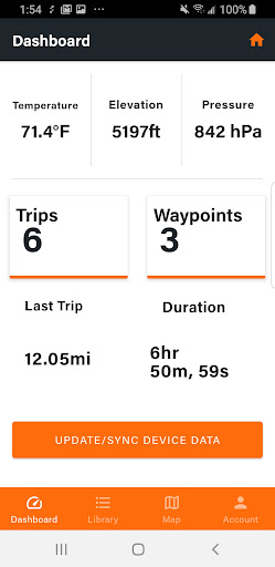 Screenshot of Bushnell Connect
