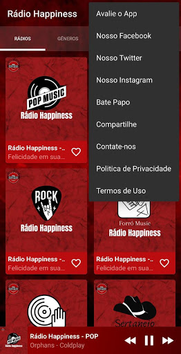 Rede de Rádios Happiness Screen 2